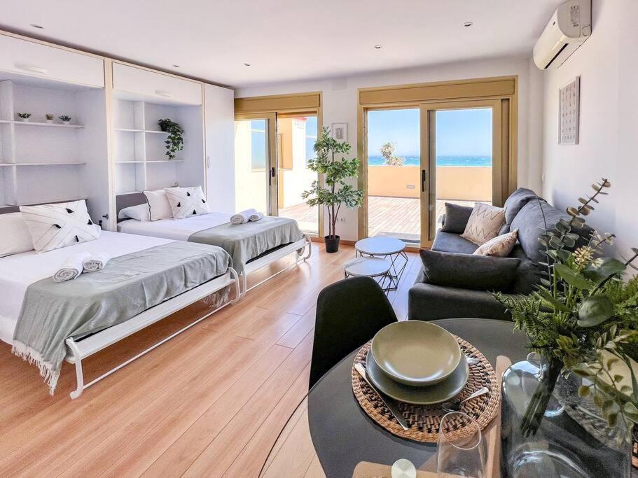 Oleholidays 1133 Romana Playa Primera Linea Playa มาร์เบยา ภายนอก รูปภาพ