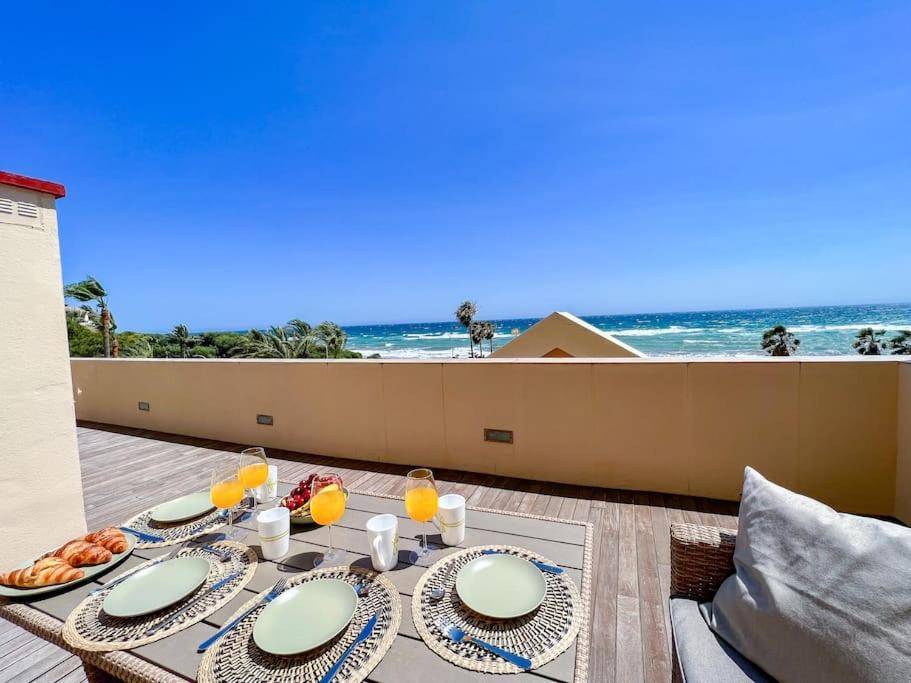 Oleholidays 1133 Romana Playa Primera Linea Playa มาร์เบยา ภายนอก รูปภาพ