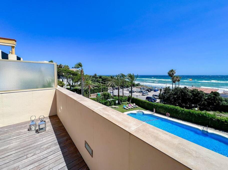 Oleholidays 1133 Romana Playa Primera Linea Playa มาร์เบยา ภายนอก รูปภาพ